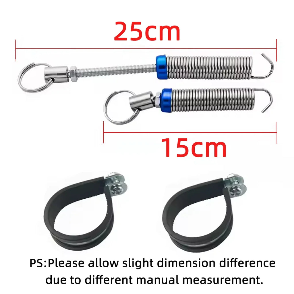 1/2pcs Trunk Spring For Car Trunk Lid Spring Metal Spring Lifting Device Cars Trunk Spring Tool Lifter Automatically Open Tool