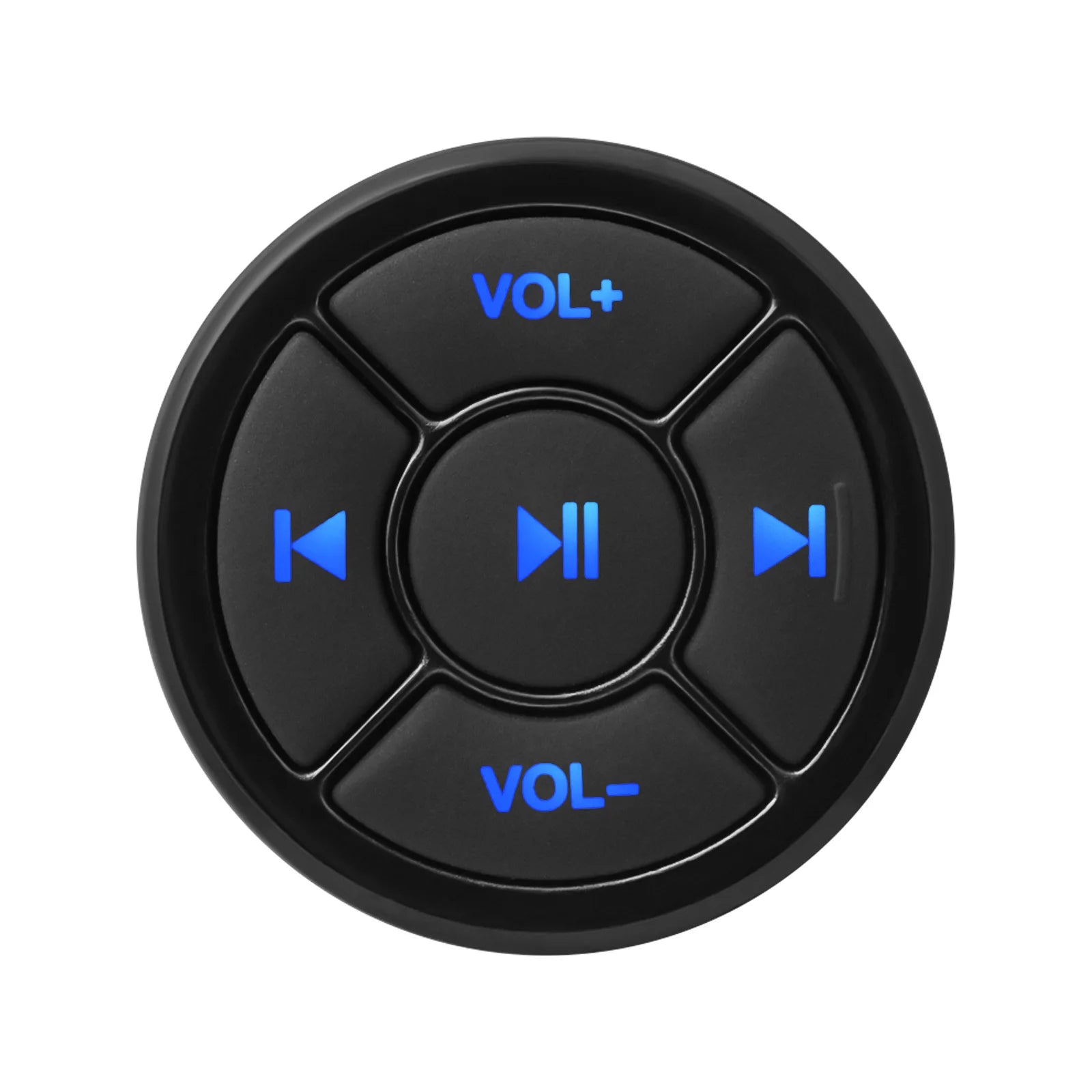 Car Steering Wheel Wireless Bluetooth-compatible Remote Control Button Universal for Android IOS Car Media Volume Button 5 Keys