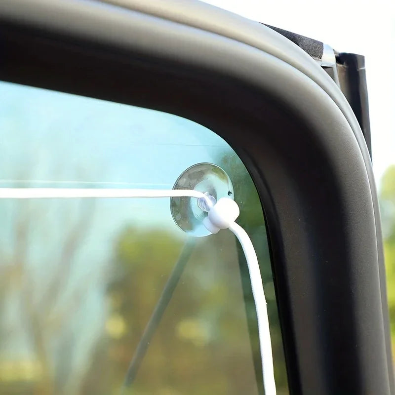 1pc Universal Car Sun Shade Curtains Cute Cartoon Bear Car Styling Rear Side Window Windshield Sunshade Protect Window Curtains